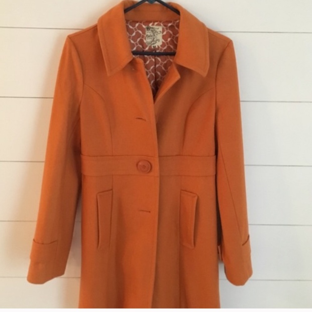 Tullle Peacoat - Orange